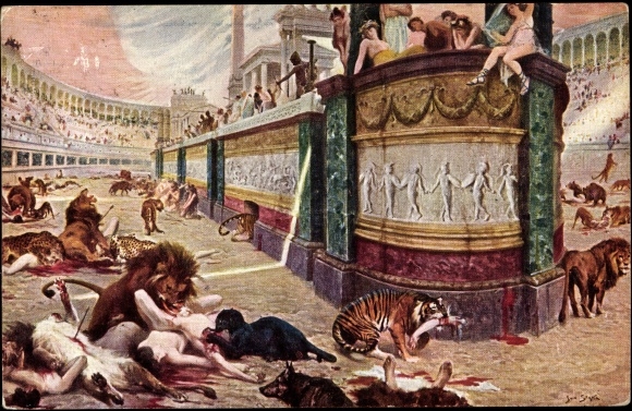 christians-and-lions