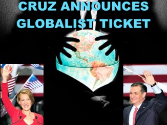 CRUZ ANNOUNCES GLOBALIST TICKET
