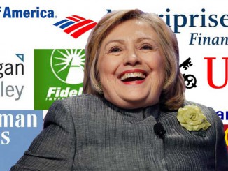 Hillary Clinton Banks Wall Street