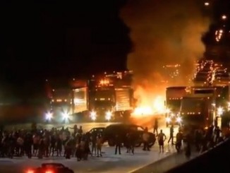 BLM blocks highway